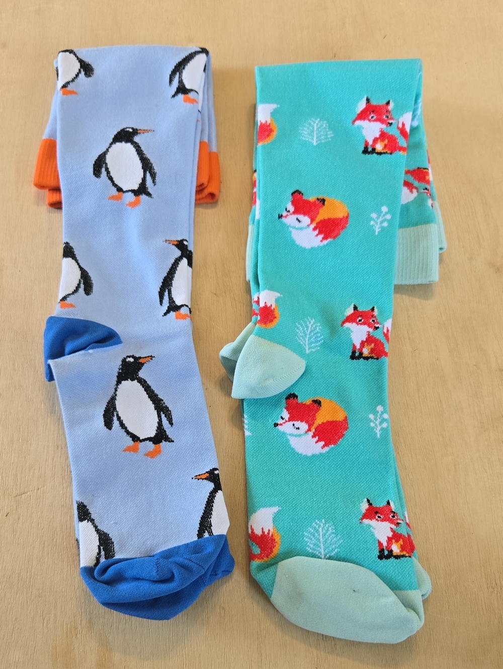 NWOT Compression Socks Animal Planet Knee High 15-20 mmHg Medical Set/2 Graphic